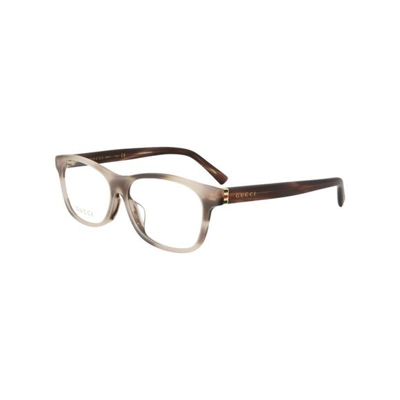 Gucci Square-Frame Acetate Optical Frames Brown Mens - Picture 2 of 5